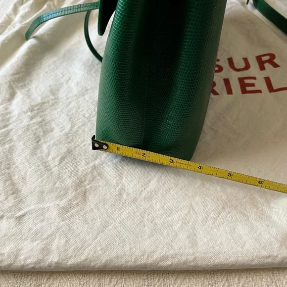 Mansur Gavriel Soft Lady Bag Lizard Embossed Leather - Picture 14 of 17